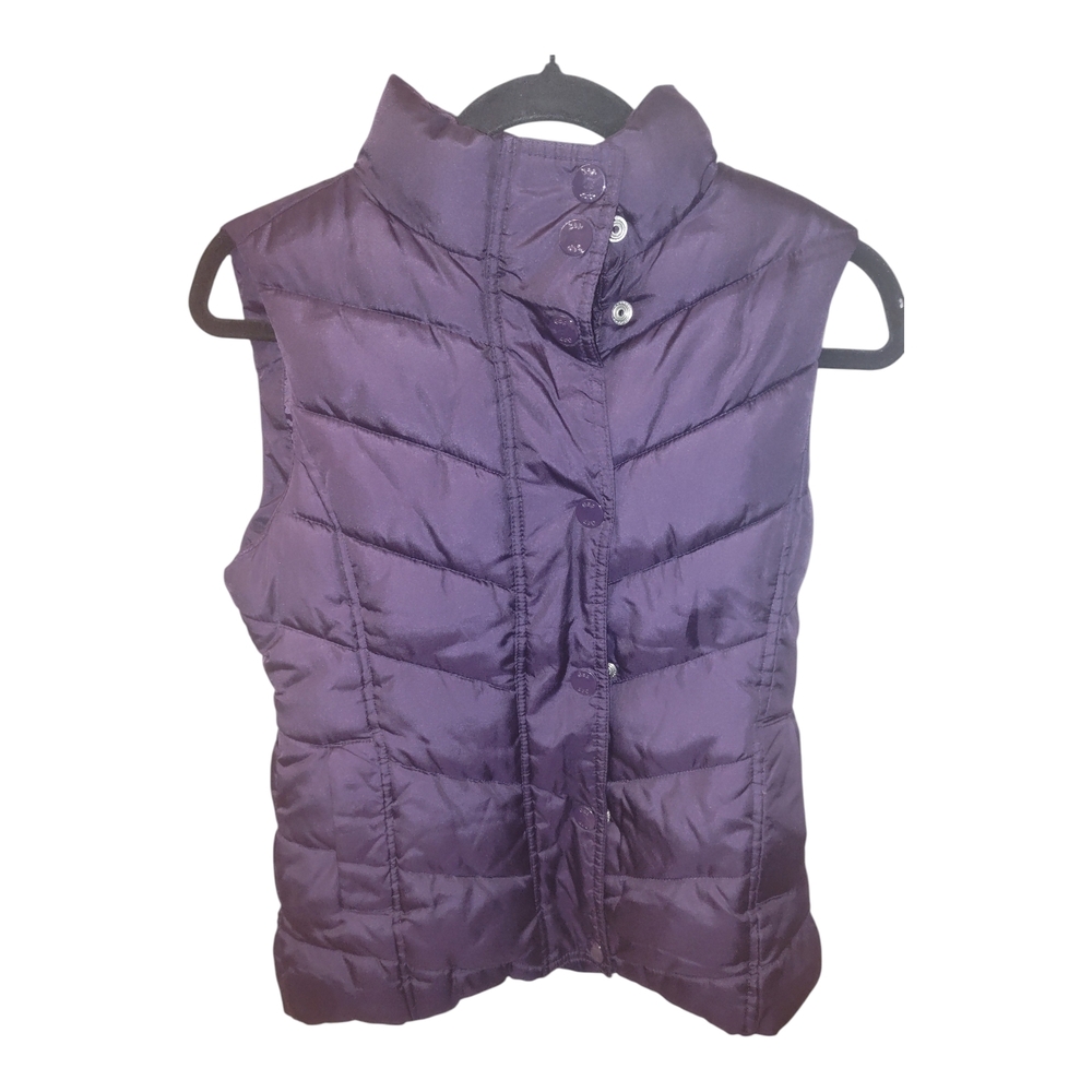 Purple Puffer Vest By Gap - Size XS